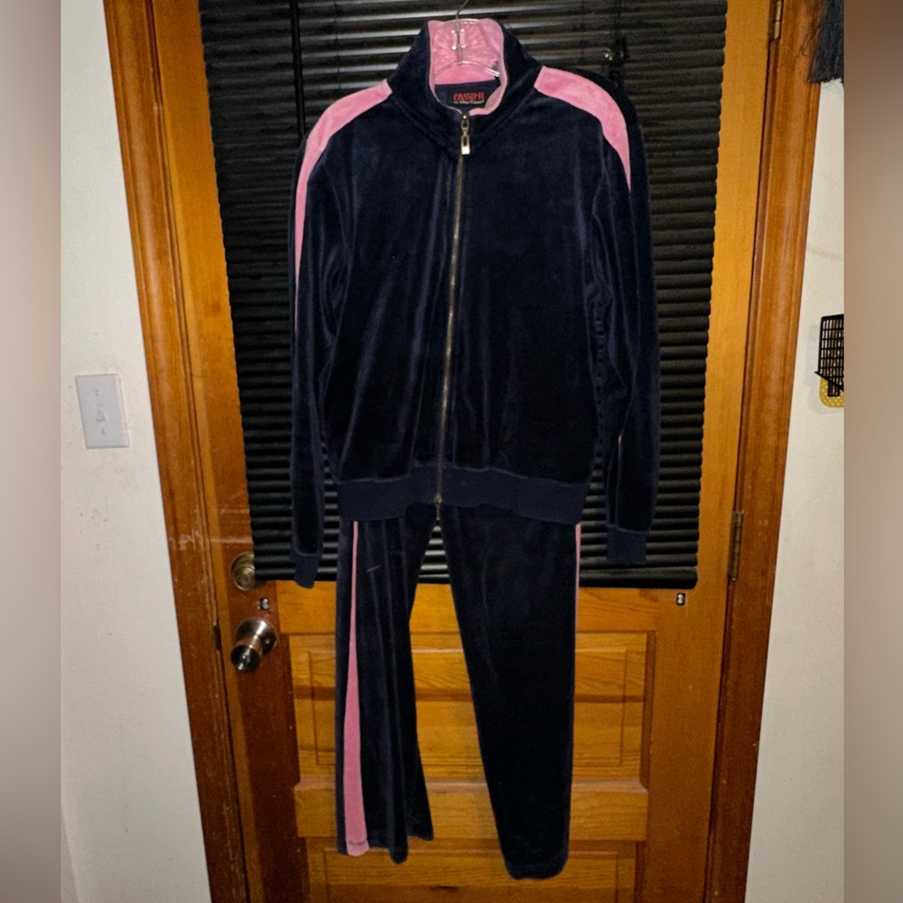 {71} vintage Cassini by Oleg Cassini track suit.       F